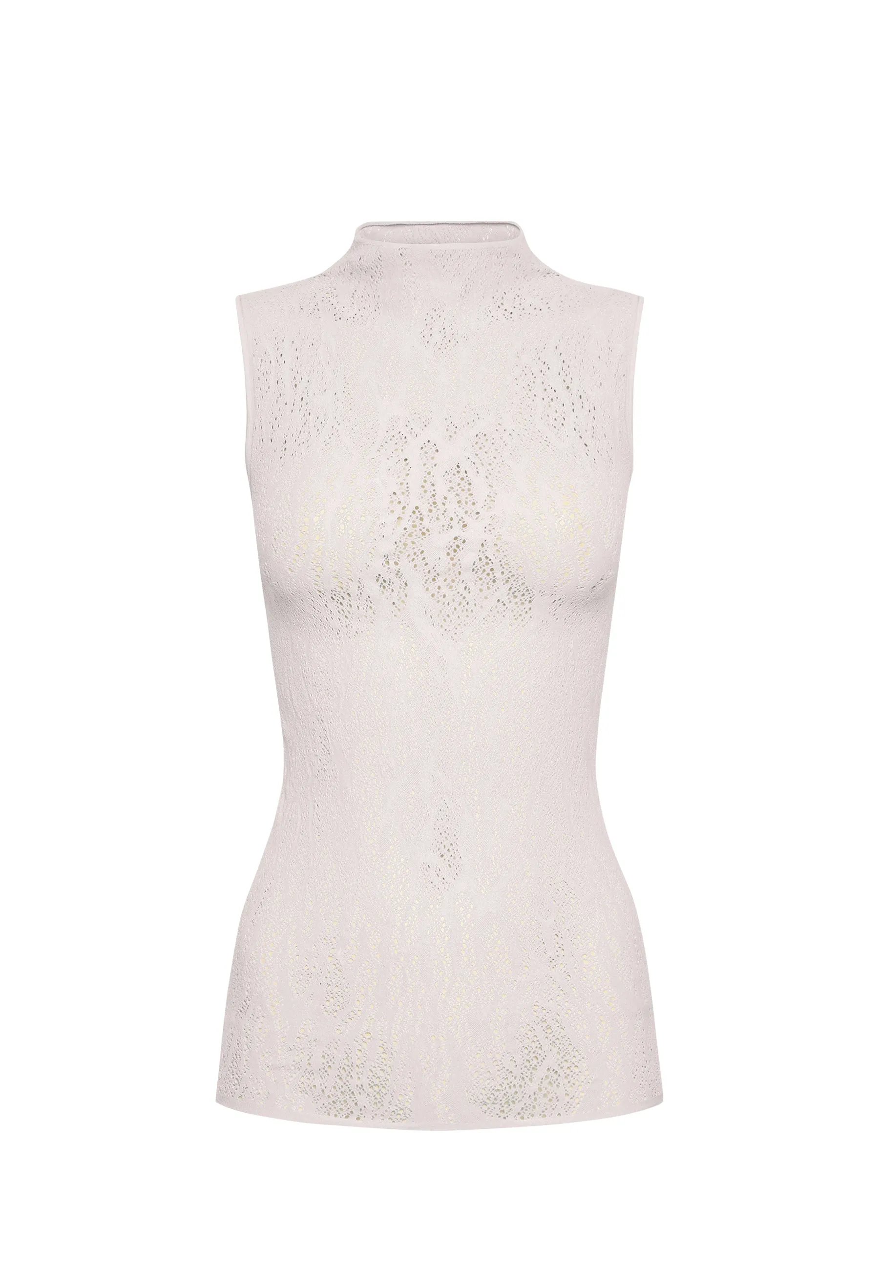 Snake Lace Top Sleeveless