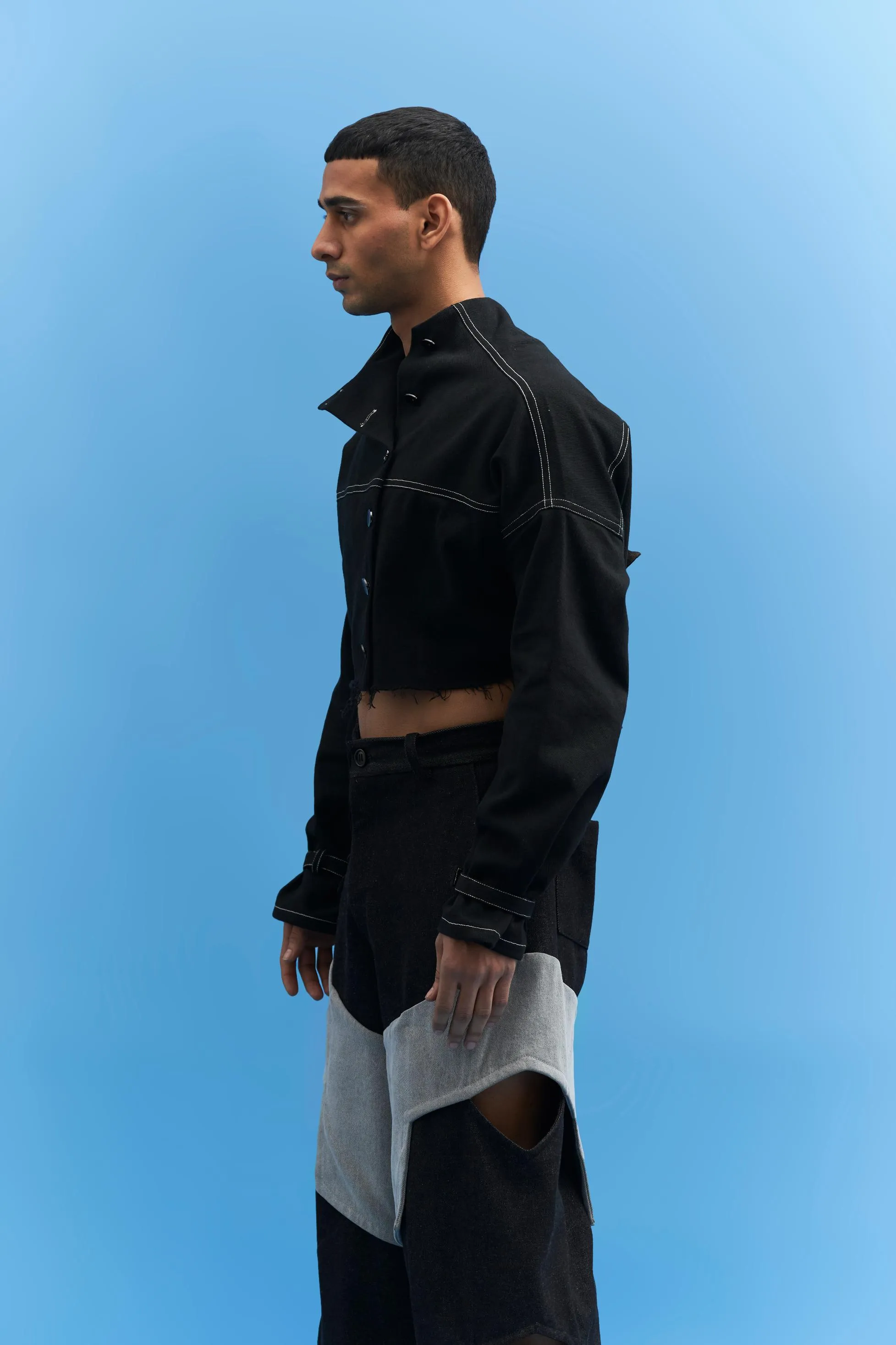 Sutairu Cropped Jacket