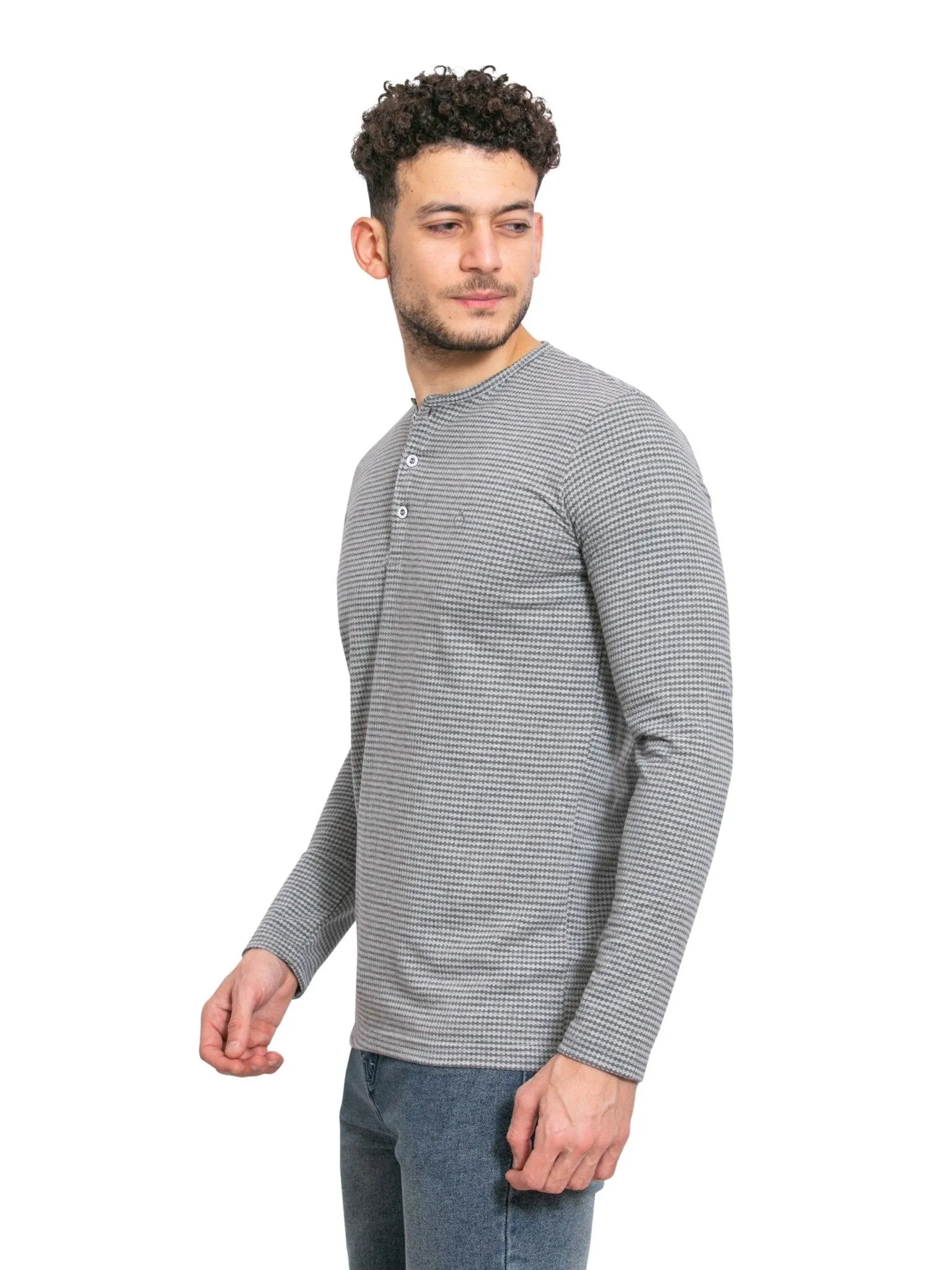 Tango-Grey B Henley