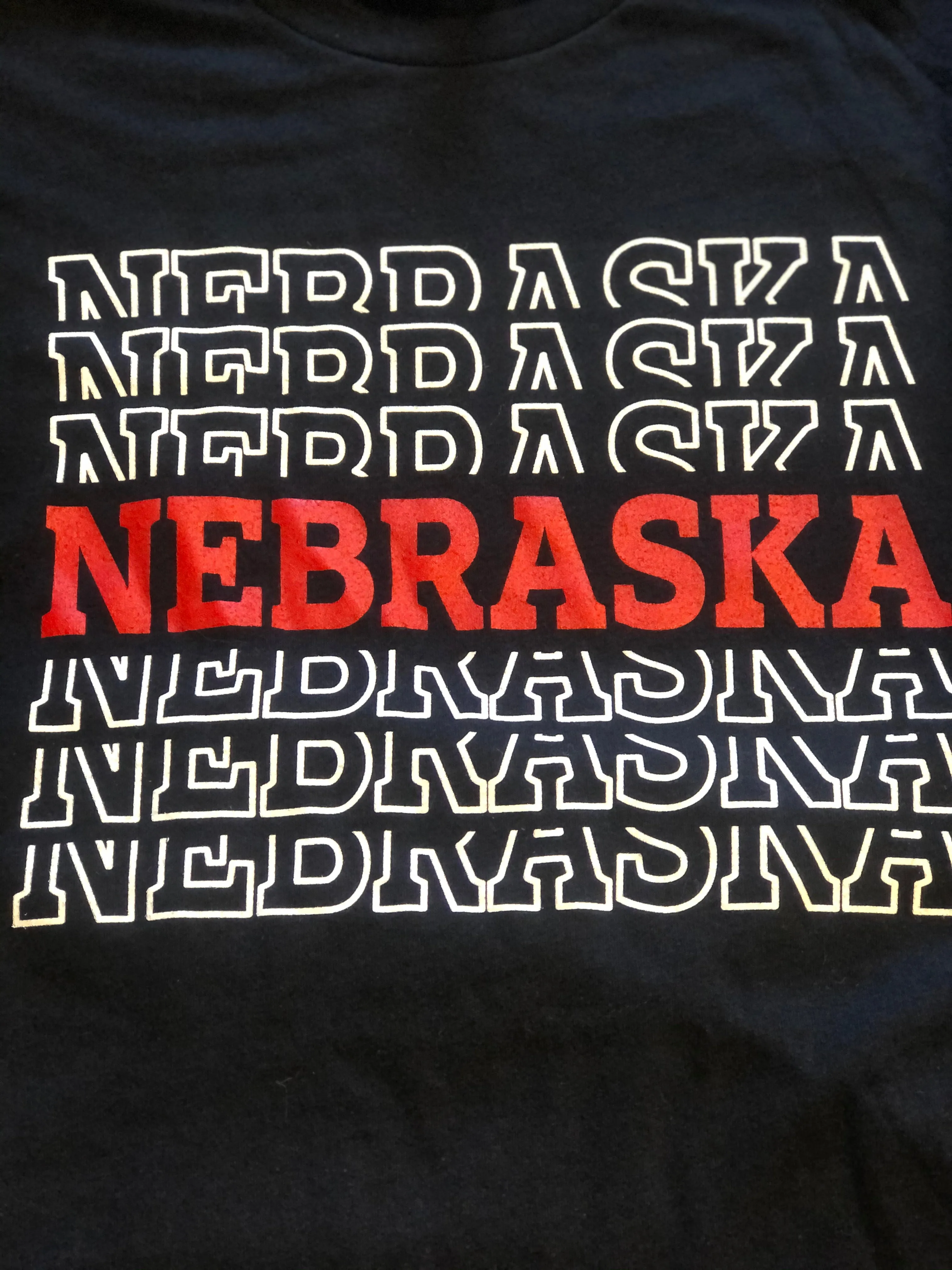 Unisex “Nebraska” T-Shirt - Black