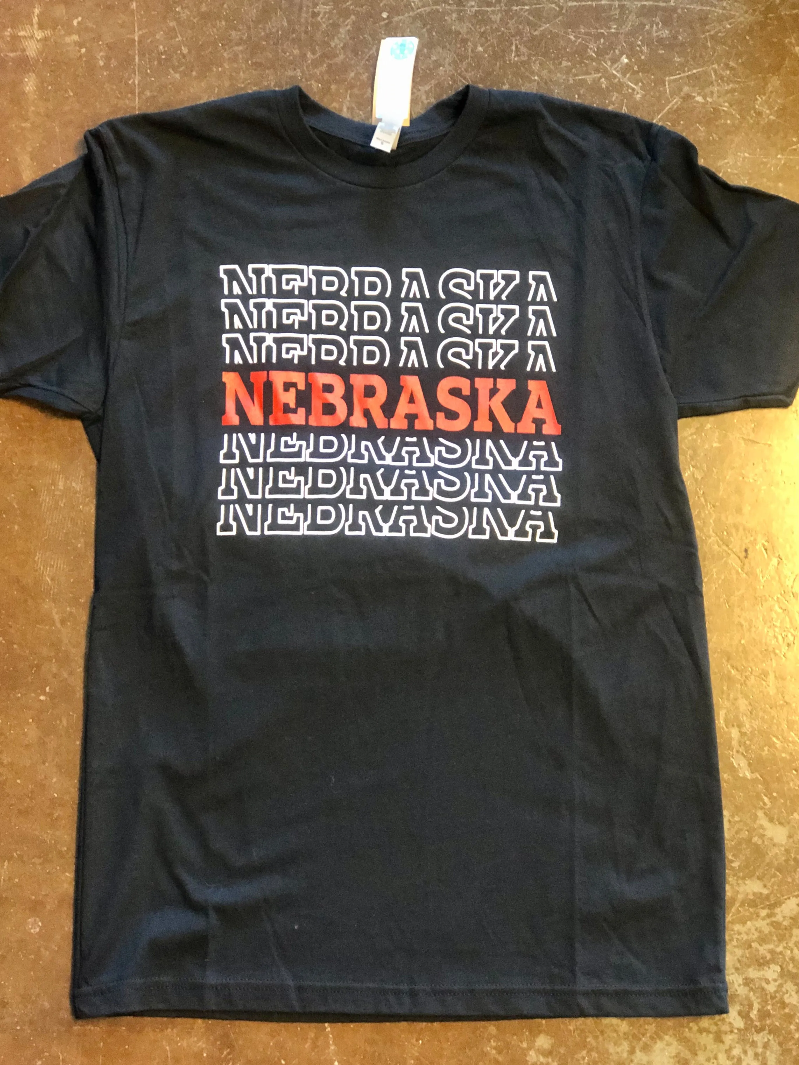 Unisex “Nebraska” T-Shirt - Black