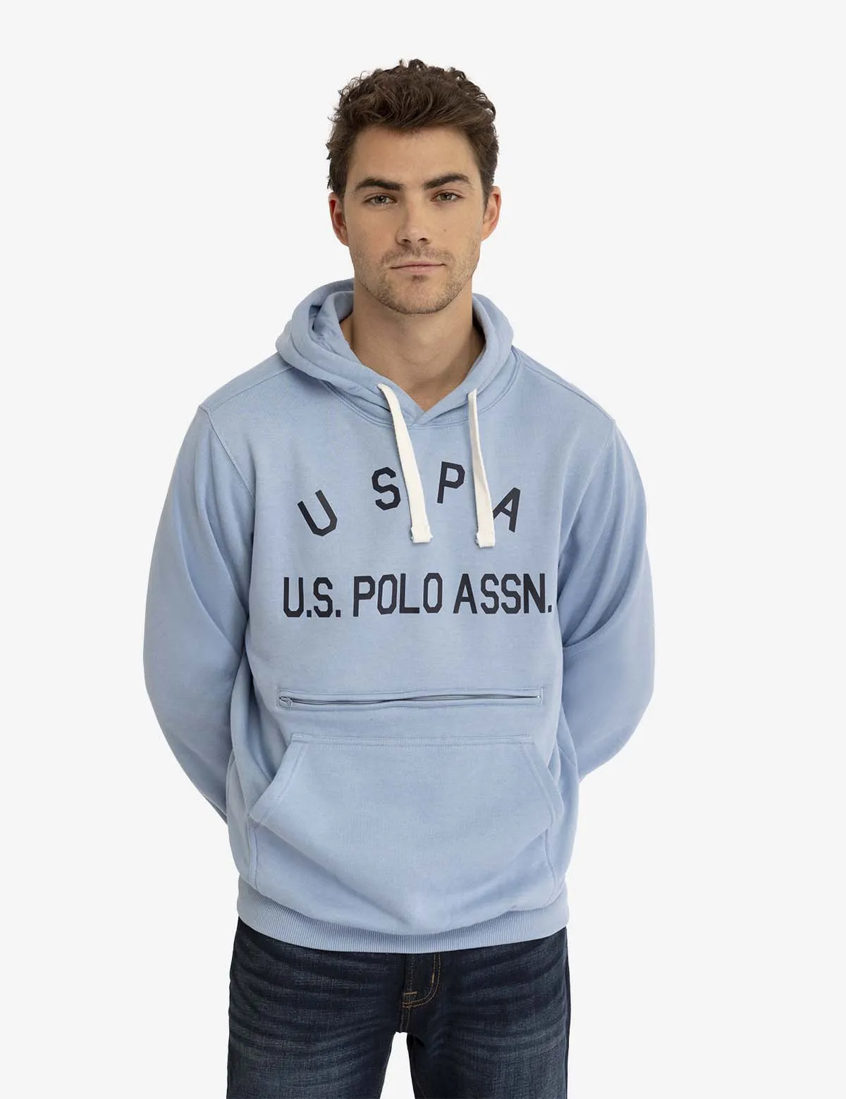 USPA FLEECE GRAPHIC PULLOVER HOODIE
