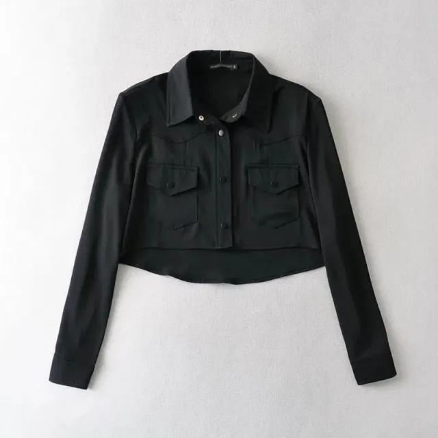 Veronica Boxy Cropped Jacket