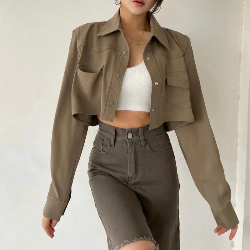 Veronica Boxy Cropped Jacket