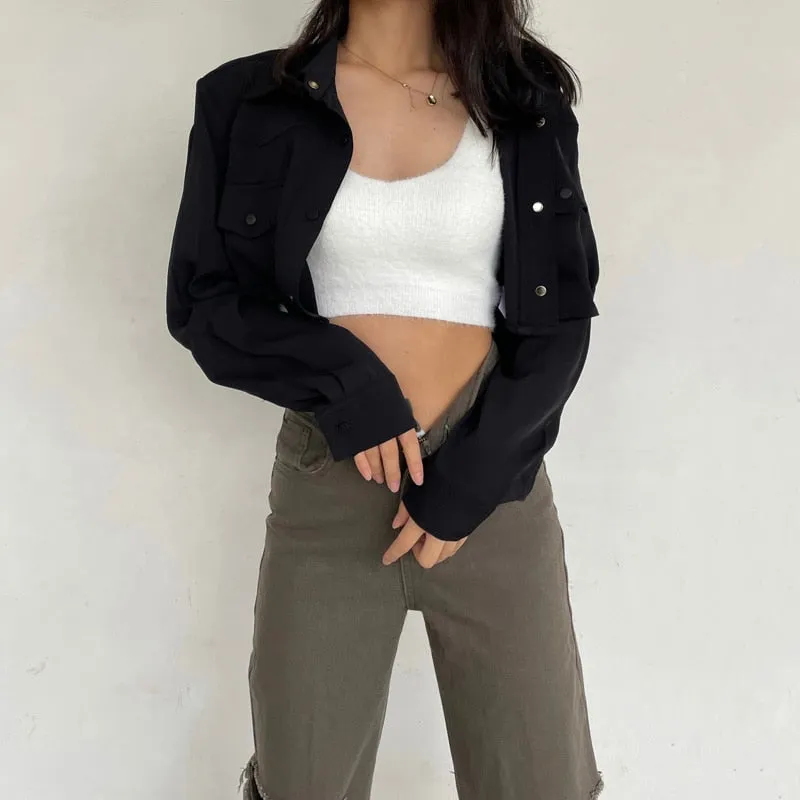 Veronica Boxy Cropped Jacket