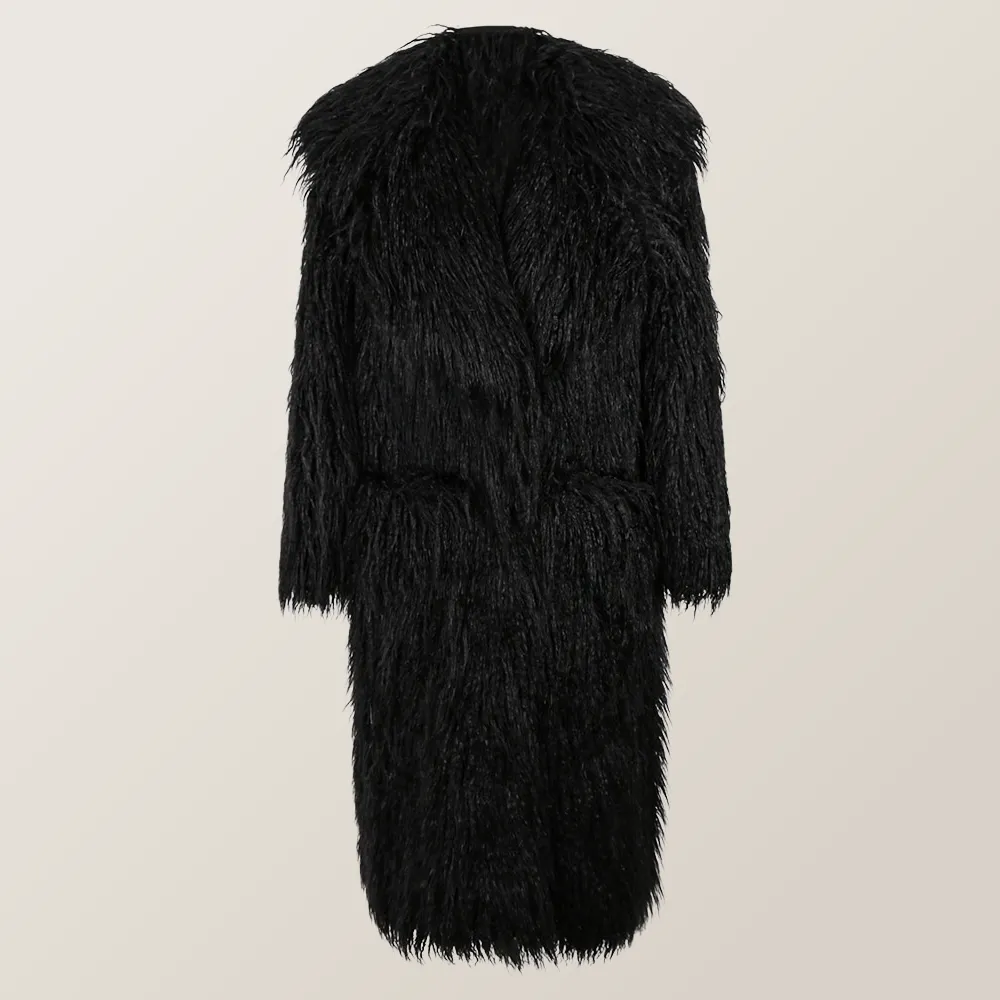 Villa Blvd Ǝntourage Shaggy Trench Coat ☛ Multiple Colors Available ☚