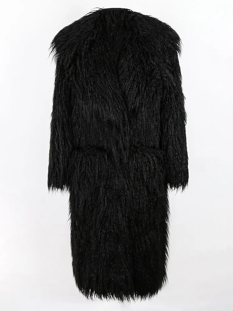 Villa Blvd Ǝntourage Shaggy Trench Coat ☛ Multiple Colors Available ☚