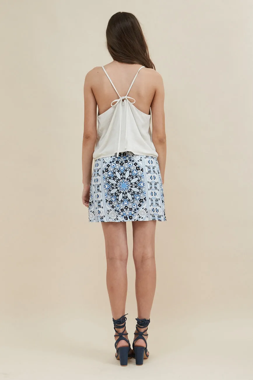 White Dunes Crop Top